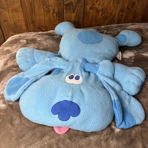 Crown Crafts Other - Vintage Crown Crafts Blue's Clues Fleece Pillow Pal Jumbo Plush Toy 28"